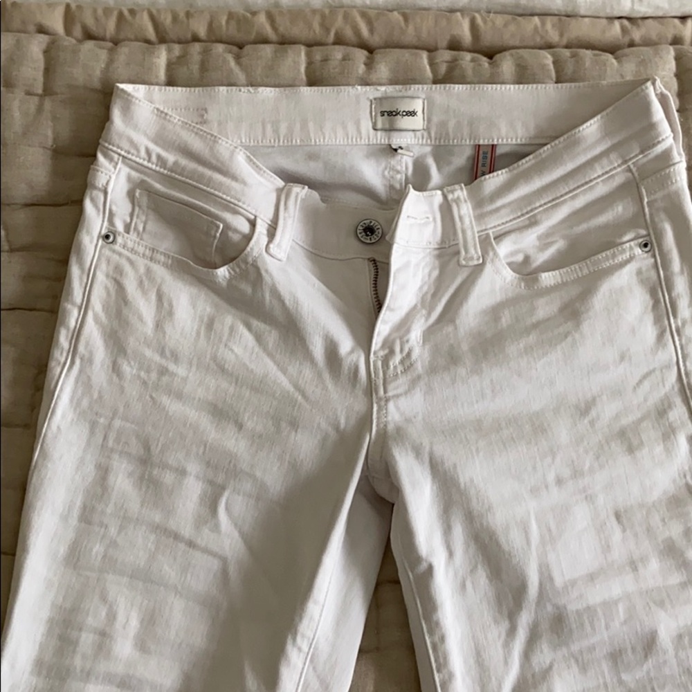 White bootcut Jeans